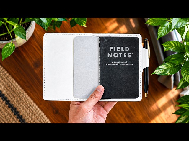How to Make A Leather Field Notes Notebook Cover - With Free PDF Pattern