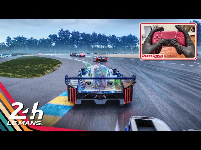 Insane Overtakes at Sunrise! | Circuit des 24 Heures du Mans PS5 Controller Gameplay | GT7