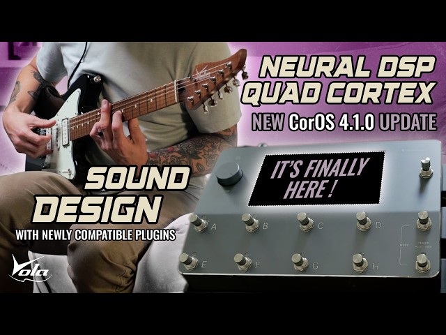 NEW Quad Cortex CorOS 4.1.0 Sound Design Presets | Rabea X + Misha Mansoor X
