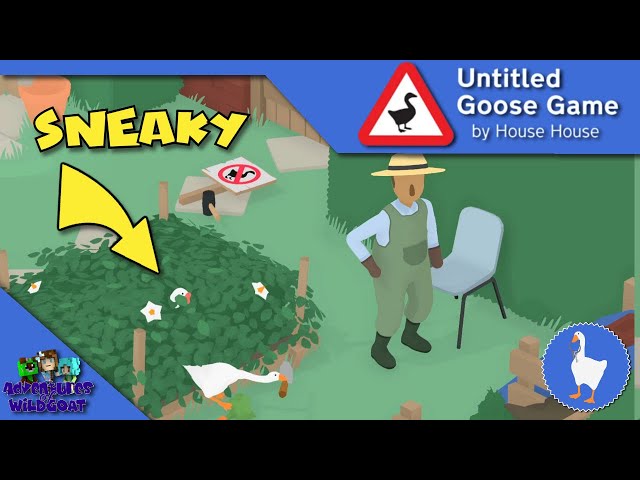 Taking the Gardeners Hat and Escaping - Multiplayer Untitled Goose Game