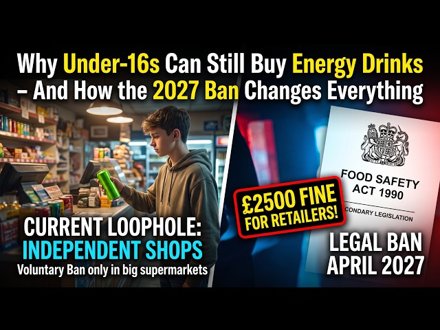 Why Under-16s Can Still Buy Energy Drinks – And How the 2027 Ban Changes Everything