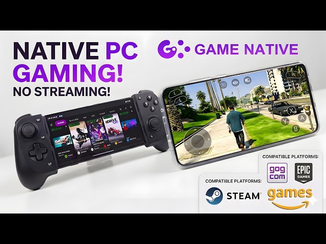 Turn Your Android Phone Into A Steam Deck! Play Real PC Games