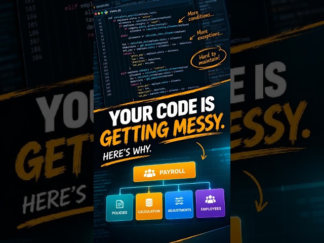 Why Your Code Gets Messy (And How To Fix It)