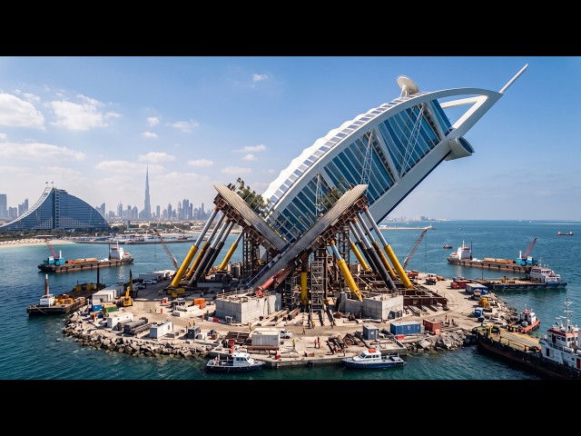 How Dubai Built the $1 Billion Burj Al Arab on Open Water (Impossible Engineering)