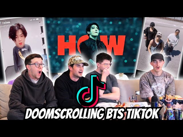 We Doomscrolled BTS TikTok…It Was NOT Safe | BTS TikTok’s Reaction