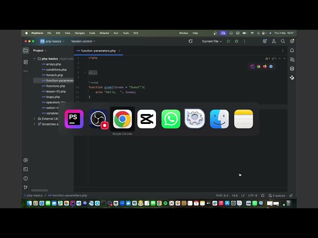 PHP Course #11 — Function Parameters and Retu