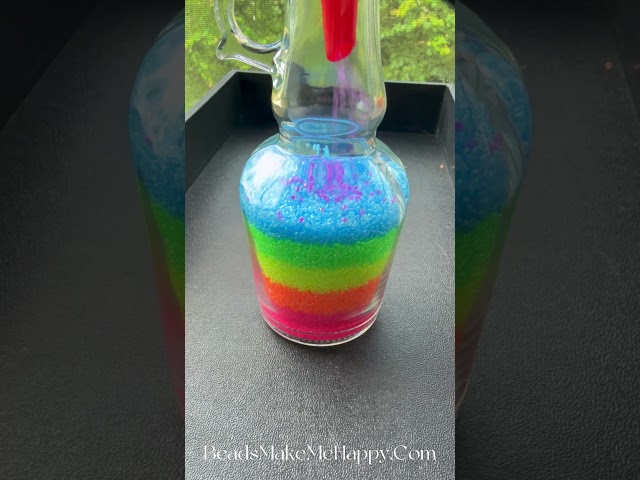 Bead Colorful #beads and #jewelrymaking supplies. Beadsmakemehappy.com #oddlysatisfying
