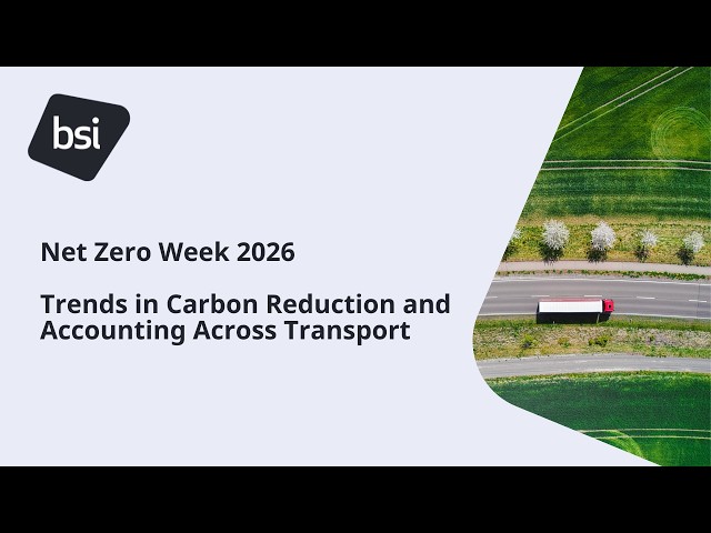 Trends in carbon reduction and accounting across transport