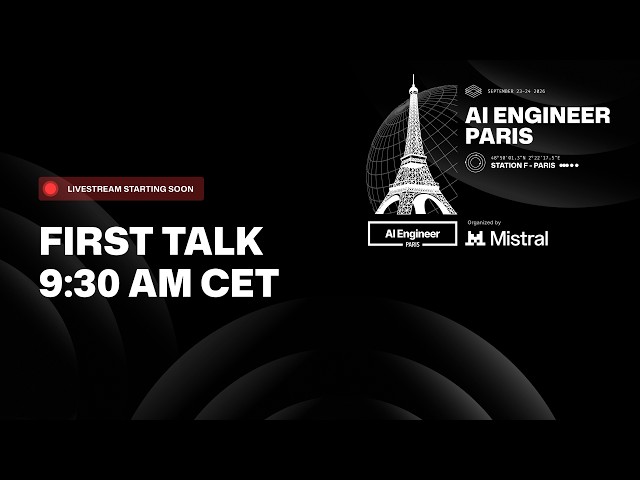 AI Engineer Paris 2026 Main Stage: Google DeepMind, ElevenLabs, Hugging Face & Stripe | Day 2