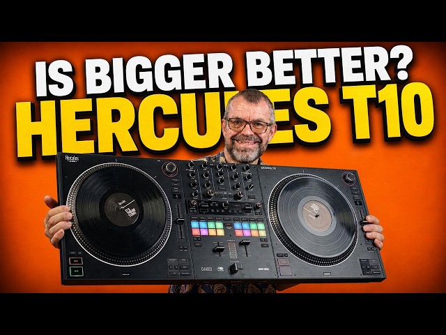 Hercules T10 Review: The Only 10-Inch Motorised Platter Controller