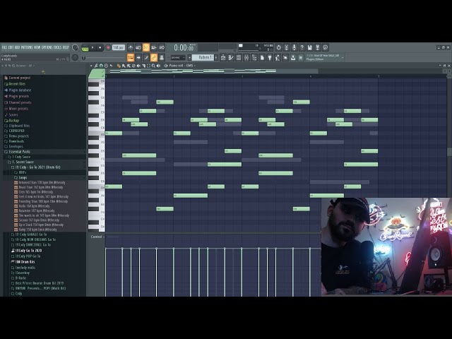 CXDY MAKING LOOPS & BEATS FROM SCRATCH IN HIS BEDROOM