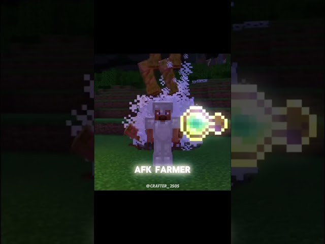 Which Minecraft player are you Part 4 #minecraft #shorts #reels #crafter_2505 #TheImmortalKing #edit