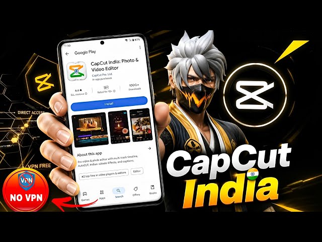 🤯Capcut India 🇮🇳| 100% Working Fix | Capcut No Internet Connection Problem Solved