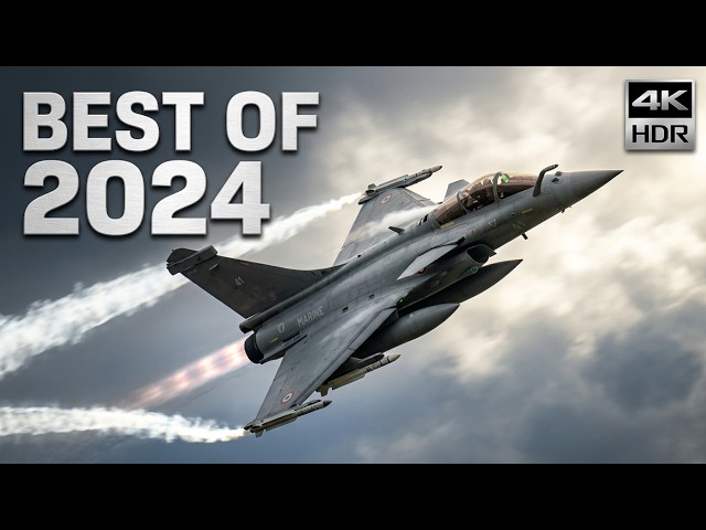 AirShows of 2024.The Best 45 Displays of 10 Airshows in W- Europe of 2024.For Aviation Addicts. 4k