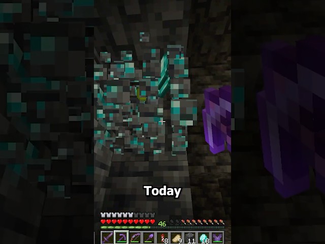 Diamond Challenge Day 41 #minecraft