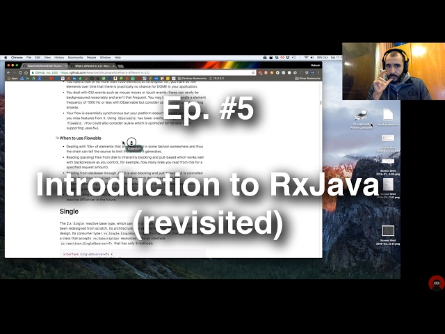 Refactoring an Android App - #5 - Introduction to RxJava (revisited)