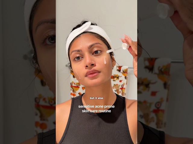 Sensitive Acne Prone Skin Care Routine 🧖🏽‍♀️🕯️🎀☕️