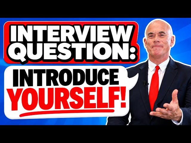 TELL ME ABOUT YOURSELF! (The BEST ANSWER to This Interview Question!)