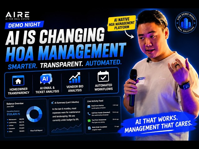 How AI Automates HOA Management & Vendor Bidding