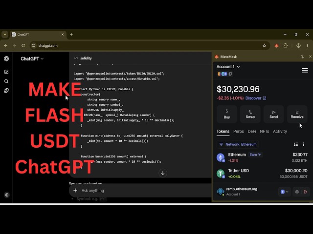how to make flash usdt using chatgpt - ai flash usdt