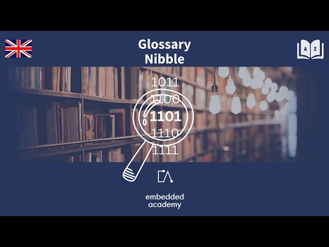 🇬🇧 Embedded Academy Glossary | Nibble | Computer Science Basics | Technical Term