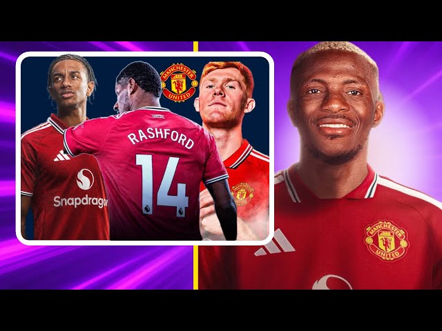 Man Utd's TRANSFER DeadlLine…! Osimhen, Balde and Lewis Hall move || ZArkzee exit! Man united news