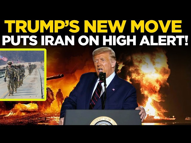 Trump LIVE: Trump's New Iran War Warning In Explosive Speech | 'Trump Signs Death Warrant For Iran'