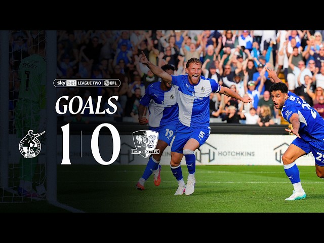 Goals | Bristol Rovers 1-0 Exeter City
