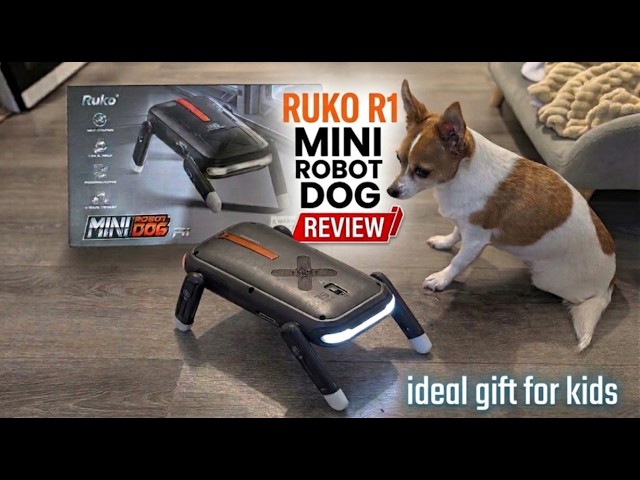 Ruko R1 Mini Robot Dog Review #rukoR1 #robotic #dog
