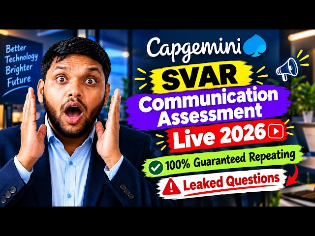 28/9/26 ? #Capgemini English Communication Round ? Capgemini Svar Assessment