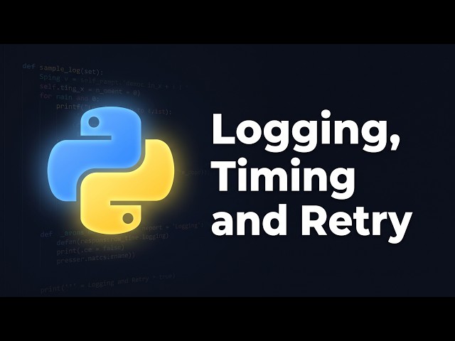 Patrones de decoradores de Python en el mundo real (registro, temporización, reintento) | Curso d...