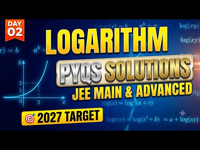 Logarithm PYQs Practice for JEE Main & Advanced 2027