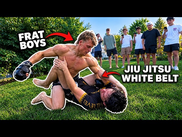 How effective is JIU-JITSU vs. FRAT BOYS!?