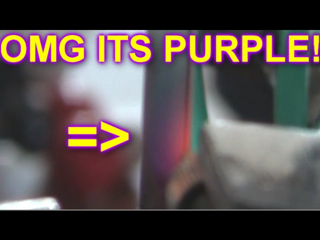 Sodium gas... OMG ITS PURPLE!!!!
