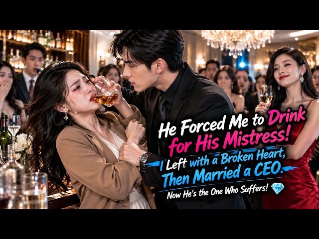 He forced me to drink for his mistress! I fled heartbroken, married a CEO, while he suffered. 💎