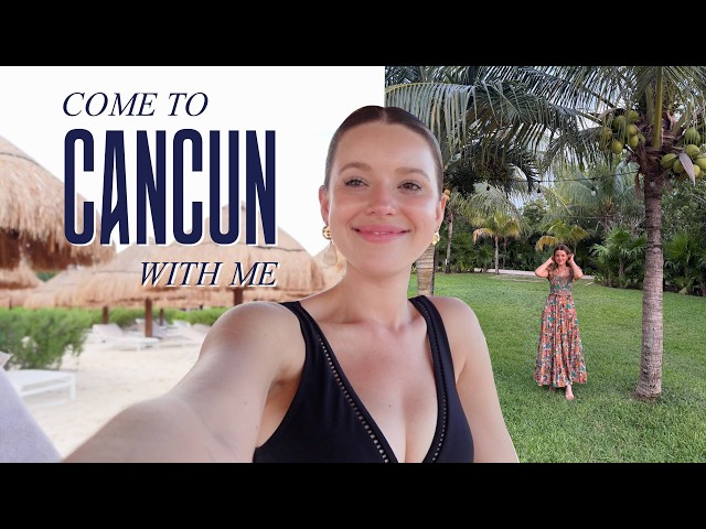 CANCUN VLOG: I think I fell in love with it here🍹🌊 all-inclusive Atelier Playa Mujeres Resort