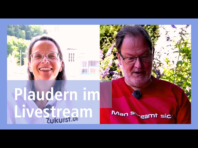 Plaudern über Kunst im Livestream mit @WolfgangBogler - Outdoor Talk on Art