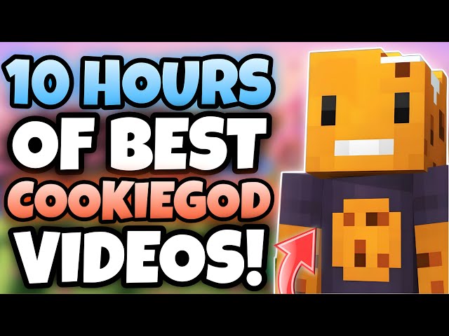 *10 HOURS* OF "BEST" COOKIEGOD VIDEOS TO FALL ASLEEP TO! (MINECRAFT)