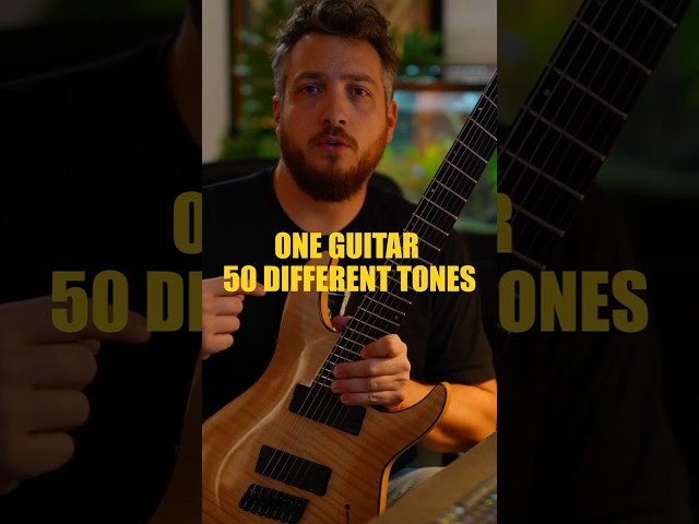 Can one guitar create 50 different tones