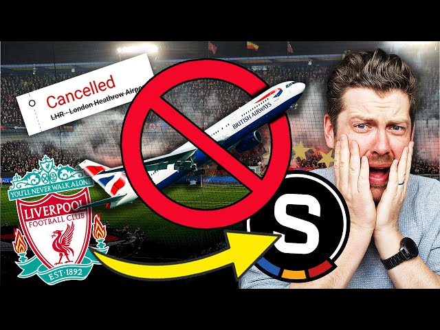 THEY KICKED ME OFF THE FLIGHT! 🤬 | LIVERPOOL TO PRAGUE FAN TRAVEL VLOG