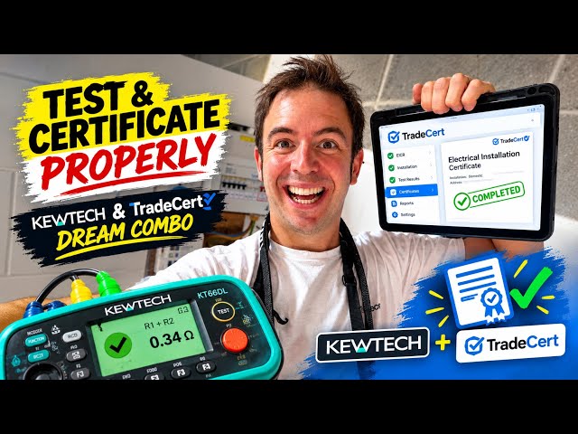 TEST & CERTIFICATE PROPERLY — THIS CHANGES EVERYTHING!