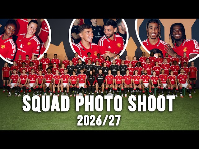 Squad Photo Shoot 2026/27 | Access All Areas