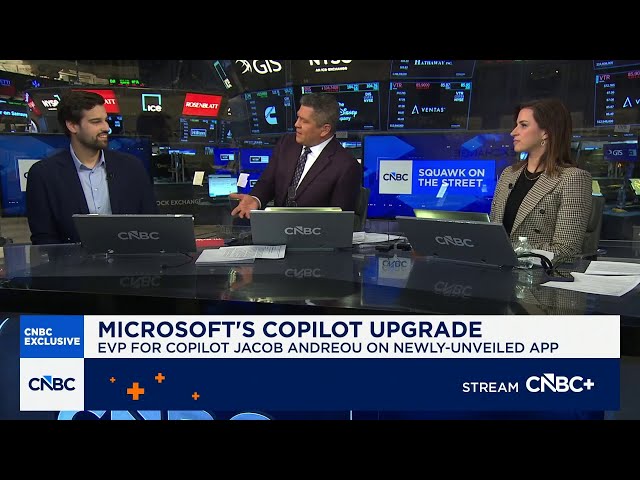 Microsoft’s Jacob Andreou on Copilot upgrade and its use cases