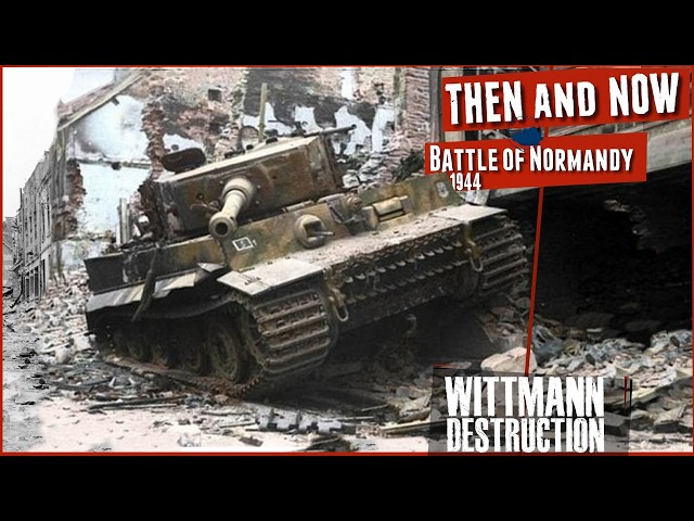 D-Day Then and Now - Battle for Normandy No pictures - real film. Part 10