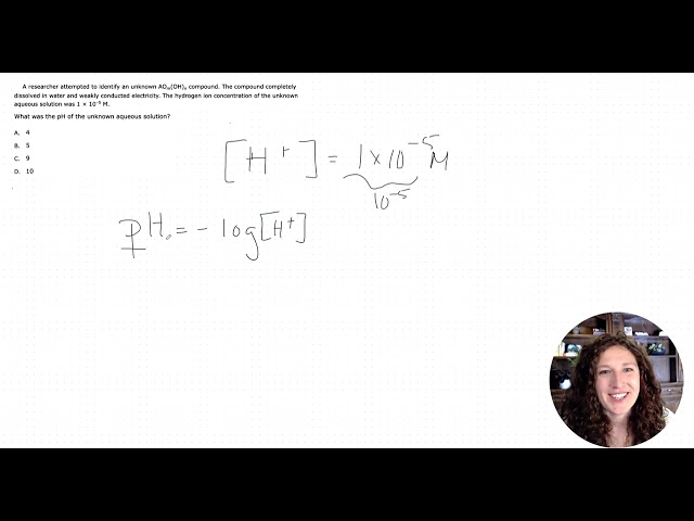 Math on The MCAT: Logarithms Part 1 - pH