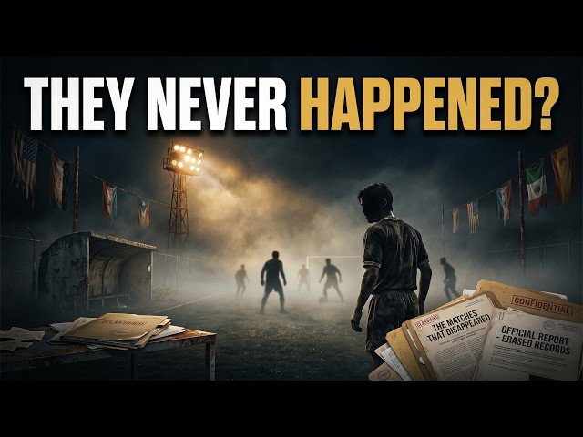 The Forbidden History of Football's Greatest Ghost Games and Secret International Matches