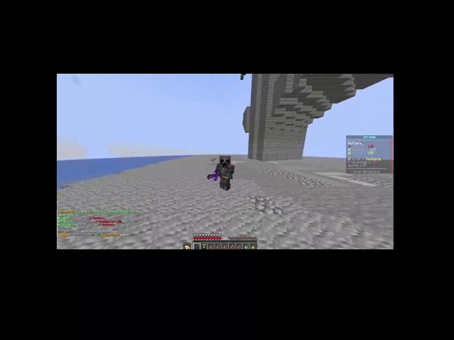 destroying player in nethpot minecraft pvp #shorts #minecraft #phonk