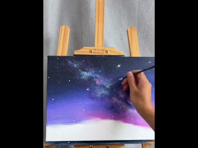 Easy Landscape Painting #howtopaint #painting #acrylicpainting #paintingtutorial #landscapepainting