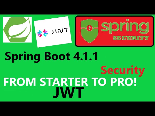 Spring Boot 4.1.1 -  Spring Security JWT: How to authenticate with a username and password