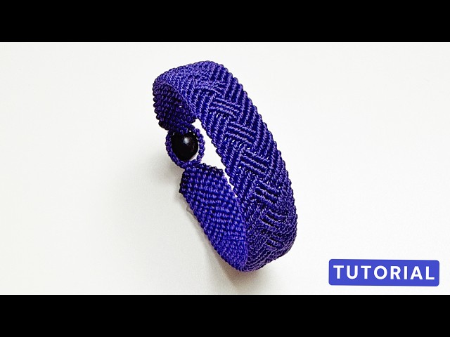 Macrame bracelet tutorial step by step | Easy DIY Bracelet Tutorial for Beginners